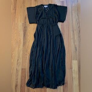 Laurie Felt Maxi Dress NEW never worn Size 4